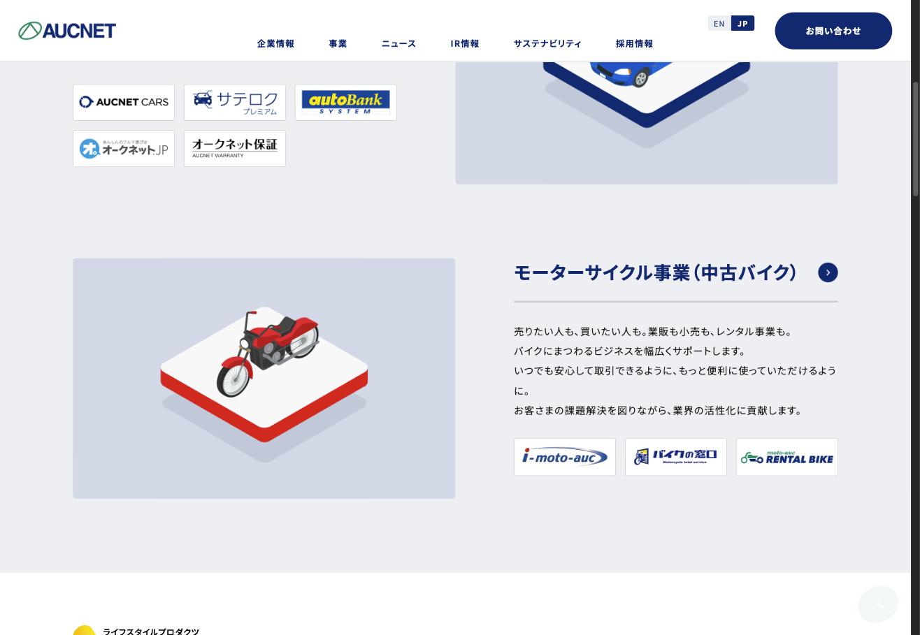オークネット モビリティ&エネルギー事業