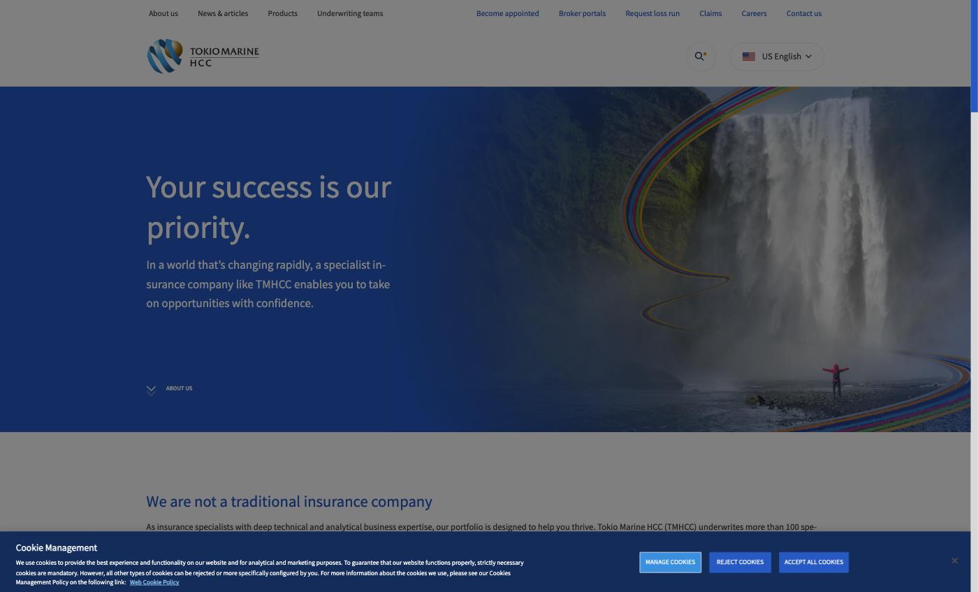 Tokio Marine HCC（TMHCC）の公式サイト — 100種類以上のスペシャルティ保険を引受け